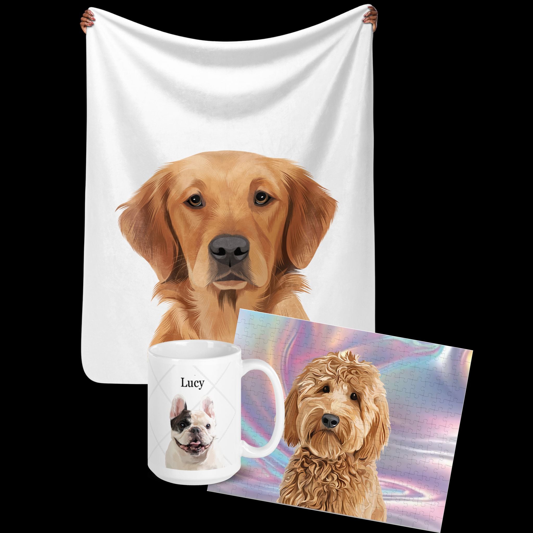 Single Dog Portrait Gifts